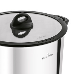 Garnek wysoki nierdzewny z pokrywką Starke Pro Sante 12,5 l indukcja