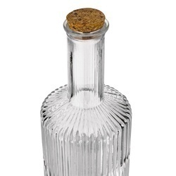 Karafka szklana z korkiem Tadar Strip 500 ml 