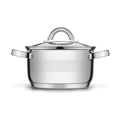 Komplet 3 garnków stalowych Tadar Roger II 16 cm 20 cm 24 cm