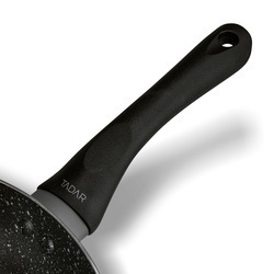Komplet 3 patelni na indukcję z pokrywkami Tadar Amarantina Grey 20 24 28 cm