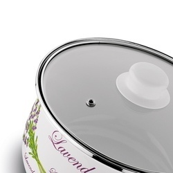 Komplet garnków emaliowanych Tadar Lawenda 6 elementów