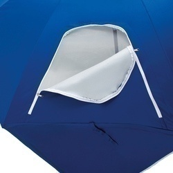Parasol plażowy z pokrowcem Tadar Deluxe XL 240 cm niebieski
