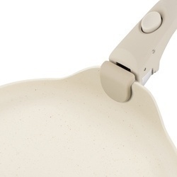 Patelnia do naleśników indukcyjna Starke Pro Compacti Cream 26 cm z odpinanym uchwytem