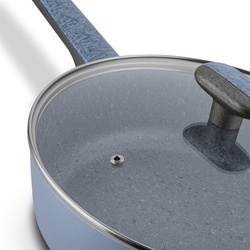 Patelnia głęboka na indukcję non stick z pokrywką Starke Pro Double 28 cm