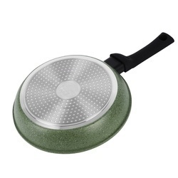Patelnia granitowa na indukcję Konighoffer Blossom Green 24 cm