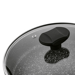 Patelnia indukcyjna non-stick z pokrywką Starke Pro Dante 24 cm