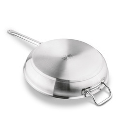 Patelnia stalowa na indukcję Starke Pro Gastro 36 cm z helperem
