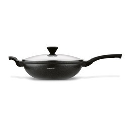 Patelnia WOK marmurkowa Konighoffer Kenji 30 cm na indukcję