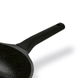 Patelnia WOK na indukcję z pokrywką Starke Pro Yasai 32 cm