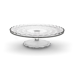 Patera szklana na nóżce Tadar Sally 29 cm okrągła