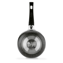 Rondel marmurkowy non-stick Tadar Marmara Black 14 cm