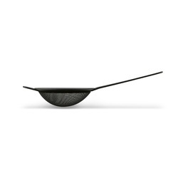 Sitka kuchenne metalowe z rączką Konighoffer Dark 10 cm 13 cm 18 cm czarne