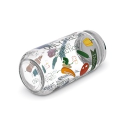 Słoiki szklane z metalową zakrętką Tadar Papryka 950 ml 6 sztuk