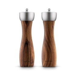 Zestaw 2 młynków ręcznych do soli i pieprzu Starke Pro Burgas