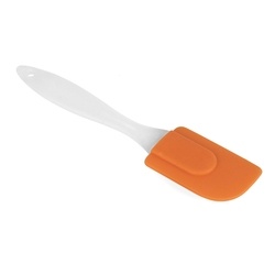 Zestaw do pieczenia silikonowy Tadar Silico szpatułka i pędzelek pomarańczowy
