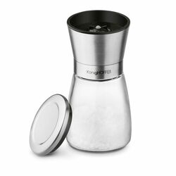 Zestaw młynków ręcznych do soli i do pieprzu Konighoffer Thor 170 ml srebrny