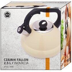 Czajnik nierdzewny Konighoffer Fallon 2,5 l kremowy