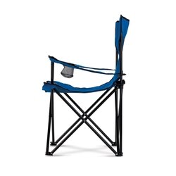 Fotel składany turystyczny z torbą Tadar 80 x 50 x 80 cm niebieski
