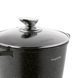 Garnek na indukcję wysoki Konighoffer Pollo 4 l i 2 nakładki