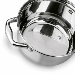 Garnek nierdzewny z pokrywką Tadar Alma 1,8 l