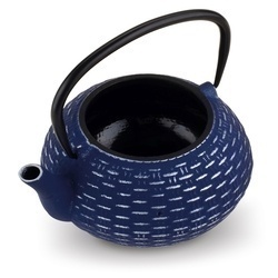 Imbryk do herbaty z zaparzaczem żeliwny Konighoffer Hanako Silver 0,8 l granatowy