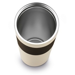 Kubek termiczny Konighoffer Nevis 450 ml kremowy