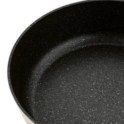 Patelnia na indukcję non-stick krótkie uchwyty z pokrywką Starke Pro Brule 28 cm