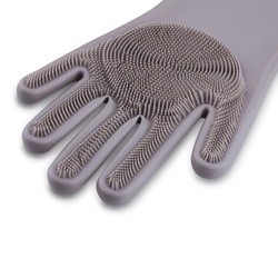 Rękawice silikonowe z wypustkami do mycia Tadar 2 sztuki
