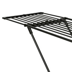 Suszarka balkonowa teleskopowa Konighoffer Spring Black 108-190 x 56 x 94 cm