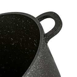 Zestaw 2 garnków na indukcję wysokich Konighoffer Pollo 6,8 l 10 l i 4 nakładki
