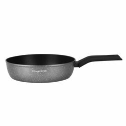 Zestaw 2 patelni z powłoką marmurową Konighoffer Grigio 24 cm 28 cm i 6 akcesoriów kuchennych