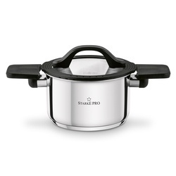 Zestaw garnków nierdzewnych z pokrywkami Starke Pro Creativo 8 elementów