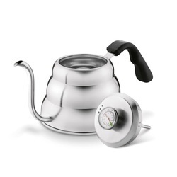 Czajnik z termometrem Konighoffer Barista 1 l srebrny
