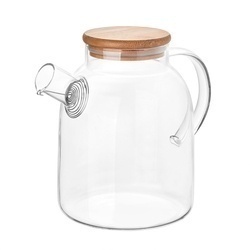 Dzbanek z zaparzaczem i szklanym podgrzewaczem Tadar Nexo 1,6 l