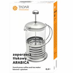 French press Tadar Arabica 0,8L