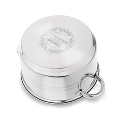 Garnek na indukcję ze stali nierdzewnej Konighoffer Bari Silver 6 l