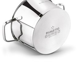 Garnek nierdzewny z pokrywką Starke Pro Speziale 5,4 l