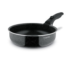 Komplet patelni głębokich z odpinaną rączką Konighoffer Spinel Black 20 / 24 / 28 cm indukcja