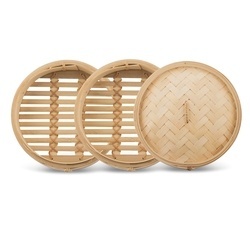 Parowar bambusowy Tadar dwupoziomowy 20 cm