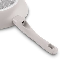 Patelnia na indukcję non-stick z pokrywką Konighoffer Tierra Beige 20 cm
