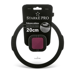 Pokrywka do garnków i patelni z silikonowym rantem Starke Pro 20 cm funkcja odcedzania