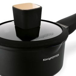 Rondel na indukcję z pokrywką Konighoffer Black Rose 1,3 l
