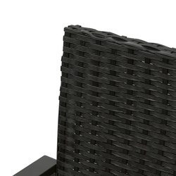 Stolik ze szklanym blatem i 2 fotele ogrodowe Tadar Madera