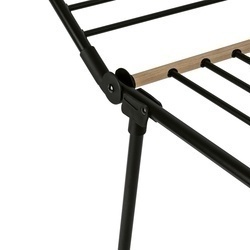 Suszarka balkonowa Konighoffer Spring Black Wooden 174 x 61 x 108 cm