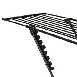 Suszarka balkonowa teleskopowa Konighoffer Spring Black 108-190 x 56 x 94 cm