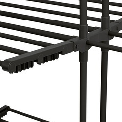 Suszarka na pranie pionowa Konighoffer Ultra 135 x 66 x 173 cm czarna