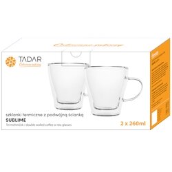 Szklanki termiczne do kawy Tadar Sublime 260 ml 2 szt.