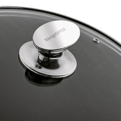 Zestaw 2 garnków na indukcję wysokich Konighoffer Pollo Rose Gold 6,8 l 10 l i 4 nakładki