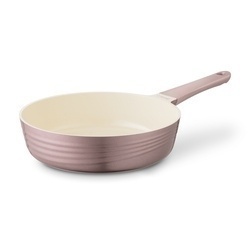 Zestaw garnków ceramicznych na indukcję Starke Pro Naturale Rose Gold 10 elementów