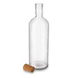 Butelka szklana z korkiem Tadar Flan 700 ml